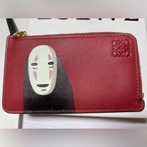 Loewe x Studio Ghibli - Spirited Away Coin Cardholder Leather Case Kaonashi